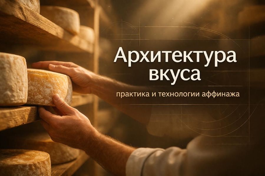 Курс-интенсив "Архитектура вкуса: базовые техники производства и аффинажа сыров"