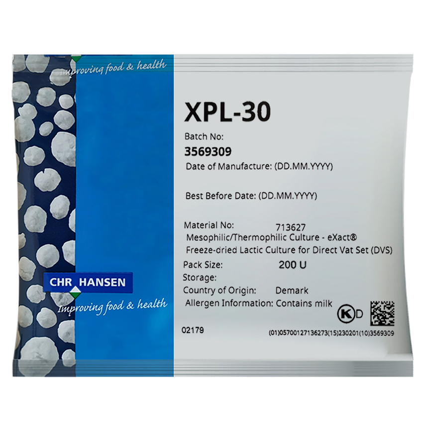 Закваска для густой сметаны Chr.Hansen XPL-30 (200U) Закваска для густой сметаны Chr.Hansen XPL-30 (200U)